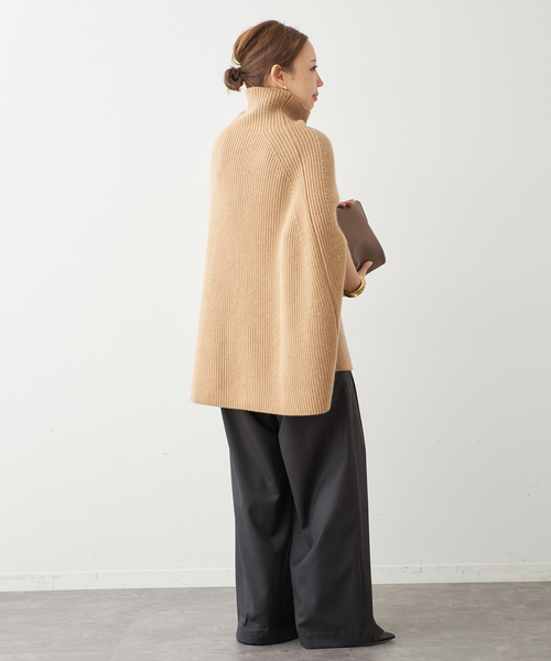 Deuxieme Classe(ドゥーズィエムクラス)の「*VICTORIANSERGE イージーパンツ(スラックス・レディース・ネイビー/チャコールグレー・34/36/38)」の12枚目の写真