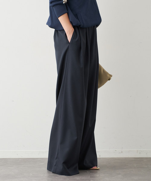 VICTORIANSERGE イージーパンツ（スラックス）｜Deuxieme Classe