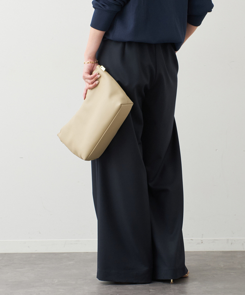 Deuxieme Classe(ドゥーズィエムクラス)の「*VICTORIANSERGE イージーパンツ(スラックス・レディース・ネイビー/チャコールグレー・34/36/38)」の22枚目の写真