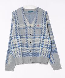 BEVERLY HILLS POLO CLUB（ビバリーヒルズポロクラブ）の「【BEVERLY HILLS POLO CLUB/ビバリーヒルズポロクラブ】ワンポイント刺繍 モヘアタッチ ニットカーディガン（カーディガン/ボレロ・レディース）」