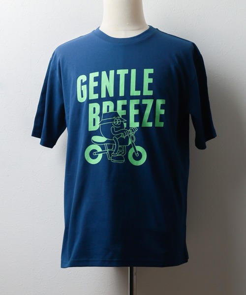 B.I.D.(ビーアイディー)の「《Bling leads》GENTLE BREEZE PRINT TEE(Tシャツ/カットソー・メンズ・ブラック/ネイビー/ホワイト・LARGE/X-LARGE/MEDIUM)」の3枚目の写真