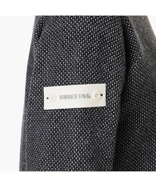 BRIEFING（ブリーフィング）の「【BRIEFING GOLF／ブリーフィングゴルフ】WS BIRDS EYE LOGO CREWNECK KNIT（ニット/セーター・レディース・ネイビー/ホワイト/ブラック/グレー・M/S/L）」の8枚目の写真