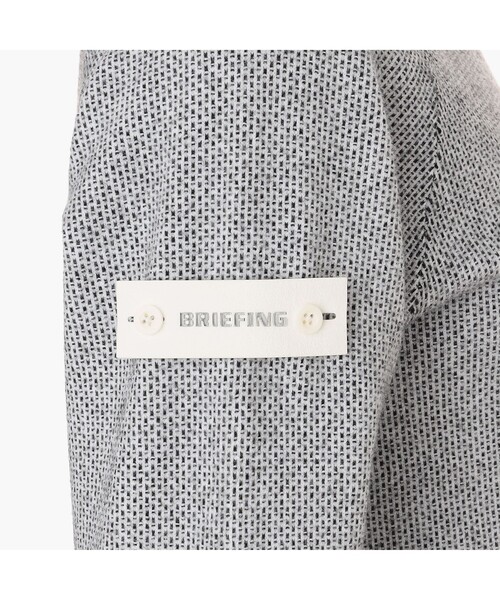 BRIEFING（ブリーフィング）の「【BRIEFING GOLF／ブリーフィングゴルフ】WS BIRDS EYE LOGO CREWNECK KNIT（ニット/セーター・レディース・ネイビー/ホワイト/ブラック/グレー・M/S/L）」の16枚目の写真