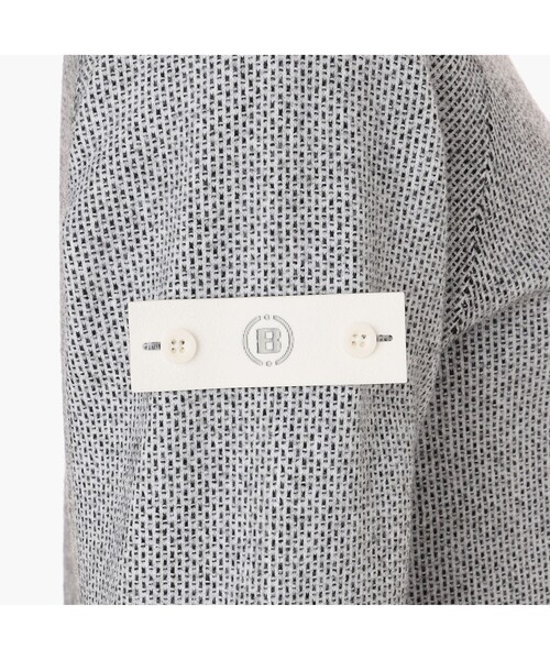 BRIEFING（ブリーフィング）の「【BRIEFING GOLF／ブリーフィングゴルフ】WS BIRDS EYE LOGO CREWNECK KNIT（ニット/セーター・レディース・ネイビー/ホワイト/ブラック/グレー・M/S/L）」の17枚目の写真