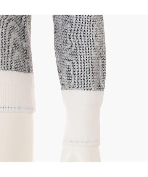 BRIEFING（ブリーフィング）の「【BRIEFING GOLF／ブリーフィングゴルフ】WS BIRDS EYE LOGO CREWNECK KNIT（ニット/セーター・レディース・ネイビー/ホワイト/ブラック/グレー・M/S/L）」の18枚目の写真