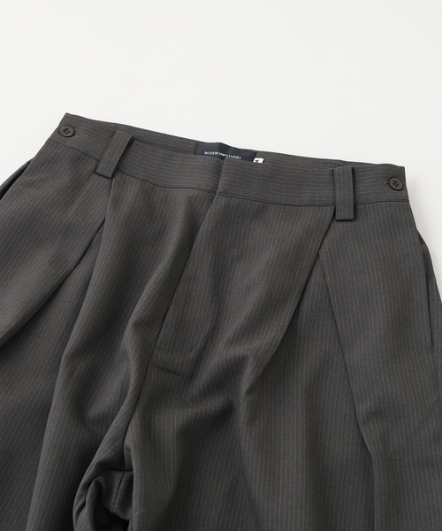 EDIFICE(エディフィス)の「ROSEROMP STUDIO(ローズロンプ スタジオ) BLOOM PANTS(スラックス・メンズ・ブラウン・FREE)」の6枚目の写真