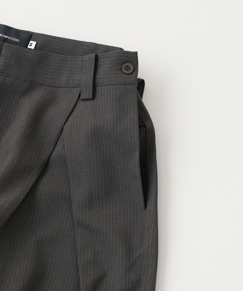 EDIFICE(エディフィス)の「ROSEROMP STUDIO(ローズロンプ スタジオ) BLOOM PANTS(スラックス・メンズ・ブラウン・FREE)」の5枚目の写真