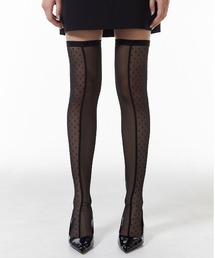 JOSE MOON | DOT TULLE OVER-KNEE SOCKS/ドットチュールオーバーニーソックス(ソックス/靴下)