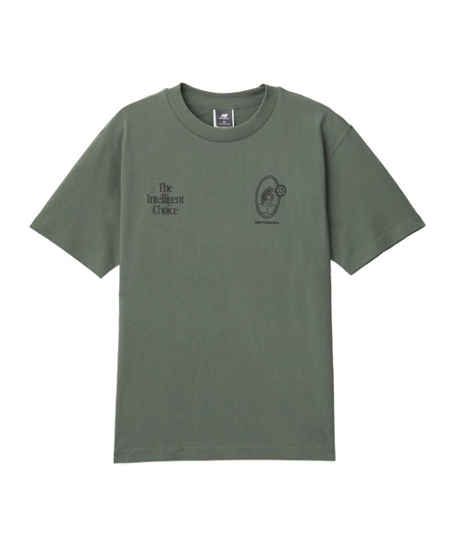NEW BALANCE(ニューバランス)の「NEW BALANCE X Debut Pitch TEE MT51975(Tシャツ/カットソー・メンズ・オリーブ・M/L)」の1枚目の写真