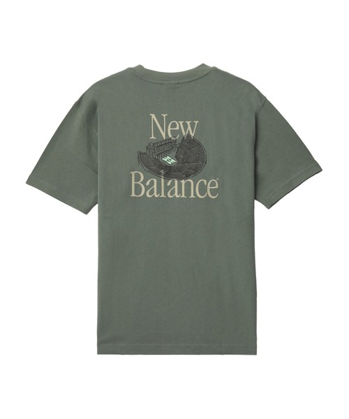 NEW BALANCE(ニューバランス)の「NEW BALANCE X Debut Pitch TEE MT51975(Tシャツ/カットソー・メンズ・オリーブ・M/L)」の6枚目の写真