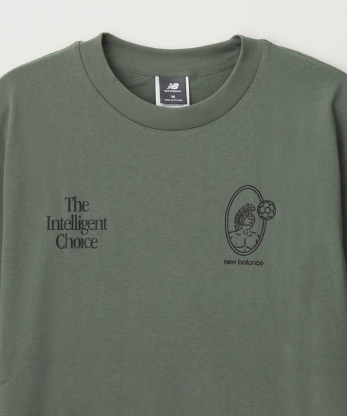 NEW BALANCE(ニューバランス)の「NEW BALANCE X Debut Pitch TEE MT51975(Tシャツ/カットソー・メンズ・オリーブ・M/L)」の7枚目の写真
