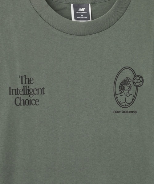 NEW BALANCE(ニューバランス)の「NEW BALANCE X Debut Pitch TEE MT51975(Tシャツ/カットソー・メンズ・オリーブ・M/L)」の8枚目の写真