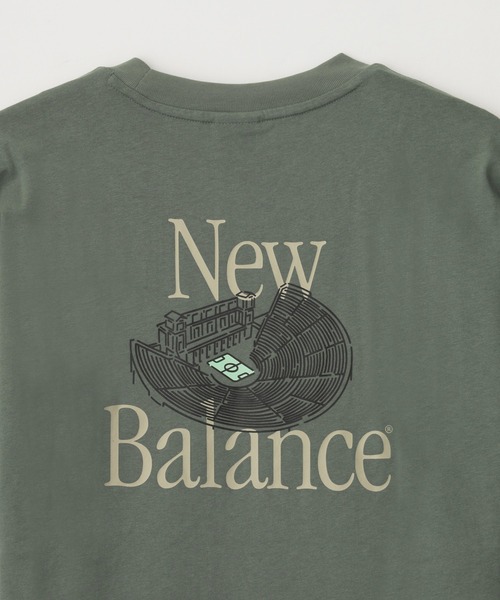 NEW BALANCE(ニューバランス)の「NEW BALANCE X Debut Pitch TEE MT51975(Tシャツ/カットソー・メンズ・オリーブ・M/L)」の3枚目の写真