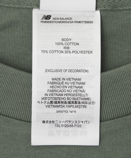 NEW BALANCE(ニューバランス)の「NEW BALANCE X Debut Pitch TEE MT51975(Tシャツ/カットソー・メンズ・オリーブ・M/L)」の5枚目の写真
