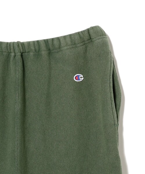 Champion（チャンピオン）の「【別注】Champion / リバースウィーブ（R）スウェット ワイドパンツ（その他パンツ・メンズ・ブラック系その他4/その他/グリーン系その他5・MEDIUM/SMALL/LARGE/X-LARGE）」の4枚目の写真