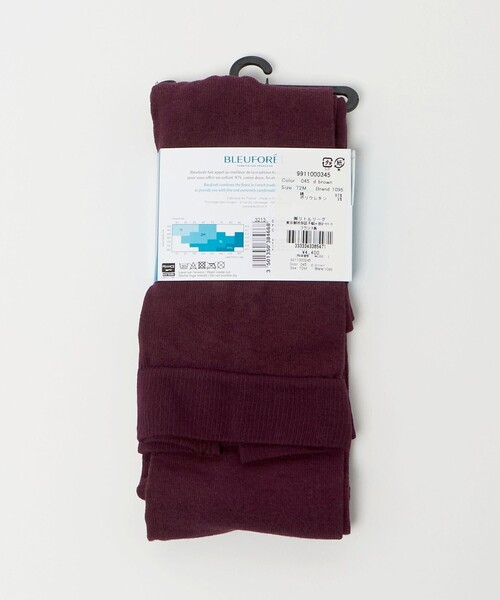 BLEU FORET（ブルーフォレ）の「＜BLEU FORET＞3213 C TIGHTS（タイツ/ストッキング・レディース・ブラック/ワイン/ダークグレー・FREE）」の5枚目の写真