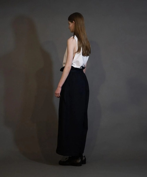 my beautiful landlet（マイビューティフルランドレット）の「【my beautiful landlet】 BISHU WOOL WIDE PANTS（その他パンツ・メンズ・グレー/チャコールグレー/ブラック・0/1）」の9枚目の写真