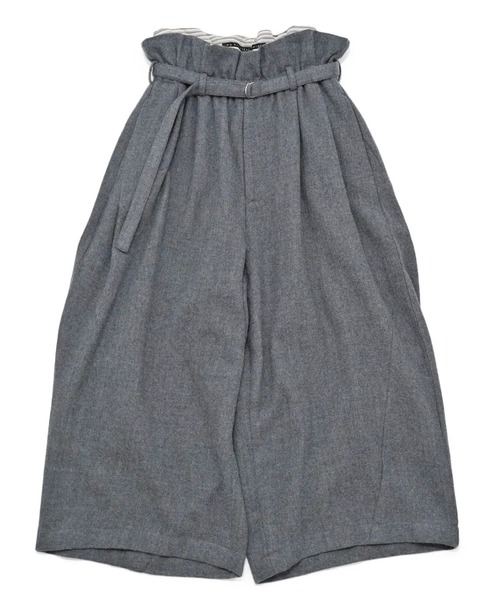 my beautiful landlet（マイビューティフルランドレット）の「【my beautiful landlet】 BISHU WOOL WIDE PANTS（その他パンツ・メンズ・グレー/チャコールグレー/ブラック/ネイビー・0/1）」の16枚目の写真