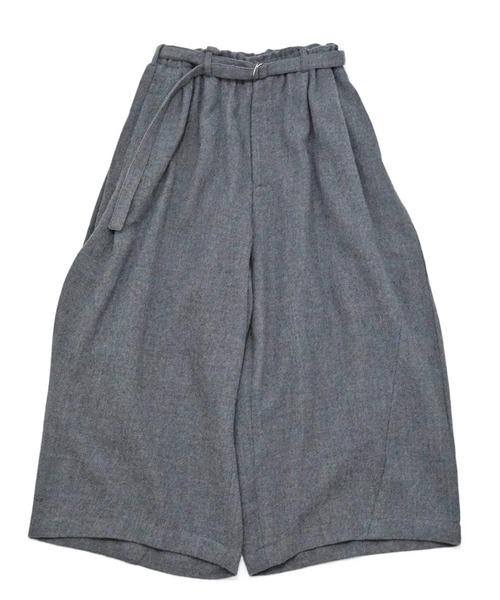 my beautiful landlet（マイビューティフルランドレット）の「【my beautiful landlet】 BISHU WOOL WIDE PANTS（その他パンツ・メンズ・グレー/チャコールグレー/ブラック/ネイビー・0/1）」の18枚目の写真