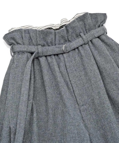 my beautiful landlet（マイビューティフルランドレット）の「【my beautiful landlet】 BISHU WOOL WIDE PANTS（その他パンツ・メンズ・グレー/チャコールグレー/ブラック/ネイビー・0/1）」の19枚目の写真
