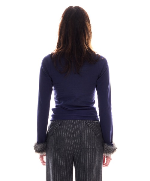 BEEDEN（ビーデン）の「POINT FUR PRINT LONG SLEEVE TEE（Tシャツ