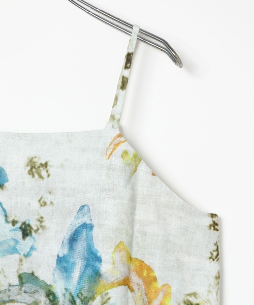 AMERICAN RAG CIE（アメリカンラグシー）の「【AMERICAN RAG CIE】フラワーキャミソール（WOMEN)（キャミソール・レディース・ブラック/オフホワイト・FREE）」の13枚目の写真