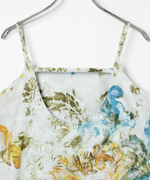 AMERICAN RAG CIE（アメリカンラグシー）の「【AMERICAN RAG CIE】フラワーキャミソール（WOMEN)（キャミソール・レディース・ブラック/オフホワイト・FREE）」の11枚目の写真