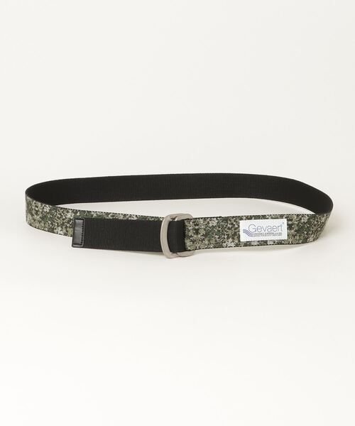 GEVAERT（ゲバルト）の「GEVAERT スクエアWリング＆GIバックル＆フランスカンムジックベルト（ベルト・メンズ・ネイビー系/グレー系/ネイビー系2/グリーン系1/グリーン系3/I/B/P/R/レッド系1/ネイビー系3/K/L/M/N/ブラウン系1/ブラック系/C/D/E/S/T/U/V/W/その他3/オレンジ系1/ダークブラウン/ベージュ系/ネイビー系1/ワイン系1/H/J/A/O/Q/X/ブラック系1/カーキ系/グリーン系2・ONE SIZE）」の18枚目の写真