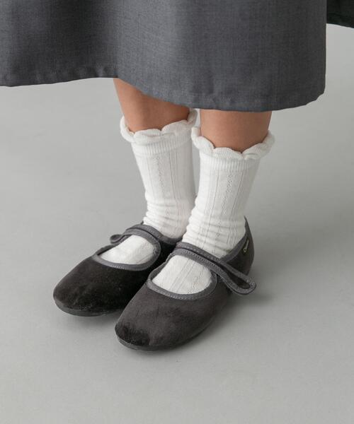 Cienta（シエンタ）の「Cienta　ベロアストラップシューズ(KIDS)（スニーカー・キッズ・ブラック/グレー・19/16/17/18/20）」の8枚目の写真