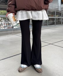 WILLOW | 【willow】ストレッチフレアレギンスパンツ(その他パンツ)