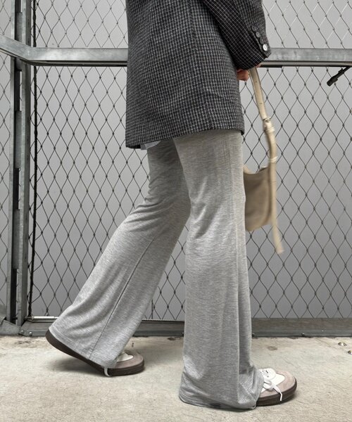 WILLOW(ウィロー)の「【willow】ストレッチフレアレギンスパンツ(その他パンツ・レディース・ブラック/グレー・ONE SIZE)」の19枚目の写真