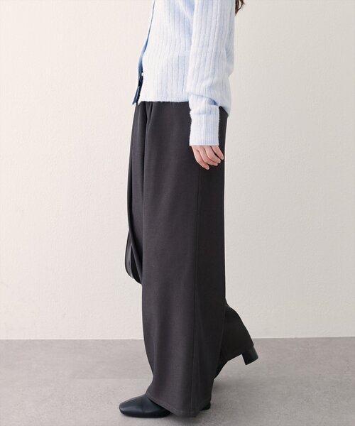 natural couture(ナチュラルクチュール)の「イージーウエストワイドパンツ(その他パンツ・レディース・ブラウン/その他1/ブラック・LARGE/MEDIUM)」の19枚目の写真