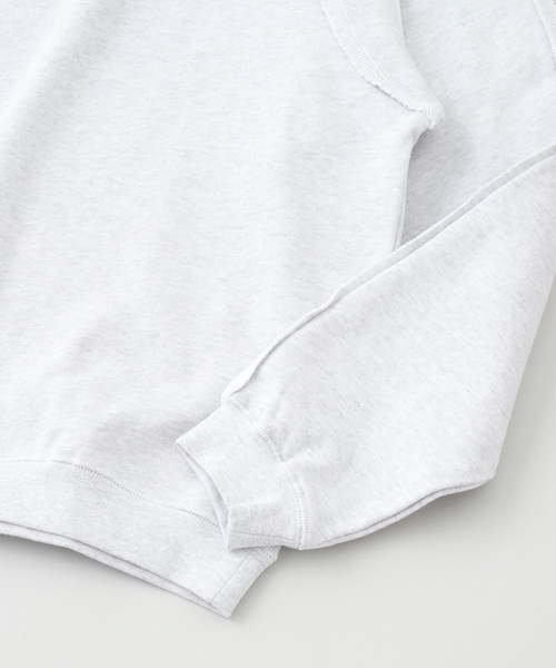 bal(バル)の「BAL/BIKE ATHLETIC HEAVY COTTON CREW(スウェット・メンズ・グレー/チャコールグレー・2/1)」の4枚目の写真