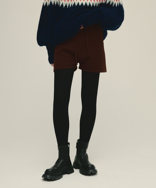 JEANASIS（ジーナシス）の「【eL】12G Fluffy Short Pants/588092