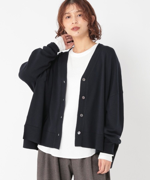 シアーリブロングスリーブTシャツ[プラスサイズあり]（Tシャツ