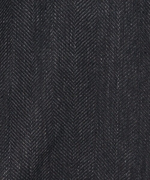 Caruso(カルーゾ)の「【別注】CARUSO リネンウール フォレスティエールジャケット(ブルゾン・メンズ・ブラック・48/46)」の14枚目の写真