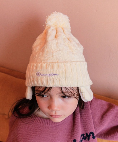 セール】【Champion(チャンピオン)】リボンジャガード耳付きワッチ