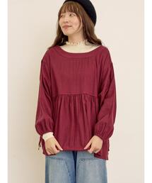 Samansa Mos2 | 前後2WAYドロストチュニック(シャツ/ブラウス)