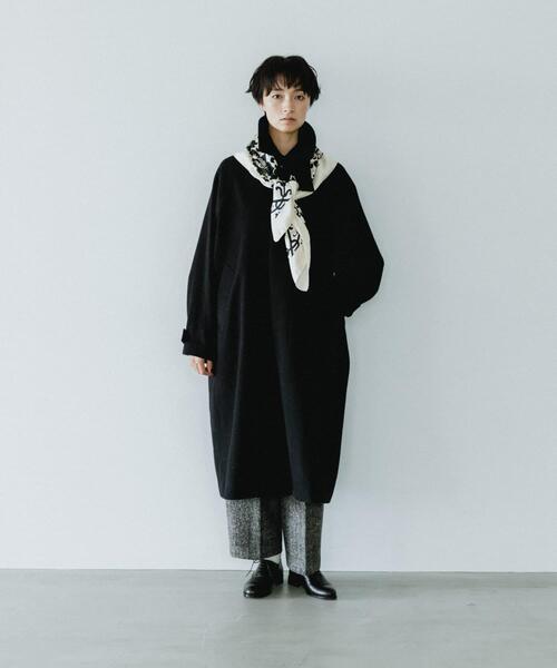 かぐれ（カグレ）の「ウールバルカラーコート（ステンカラーコート