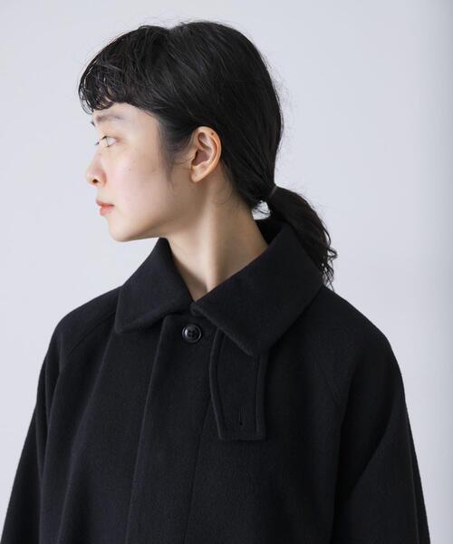 かぐれ⭐︎ウールジャケット美品 かぐれ（カグレ）の「ウールバルカラーコート（ステンカラーコート