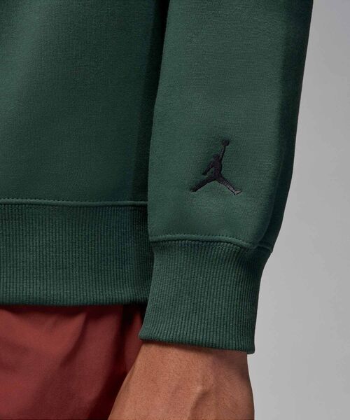 JORDAN BRAND(ジョーダンブランド)の「ジョーダン ブルックリン フリース メンズ クルーネック スウェットシャツ / Jordan Brooklyn Fleece Men's Crew-neck Sweatshirt HV1874-316 Midnight Green(スウェット・メンズ・モスグリーン・M/L/XL/2XL/S)」の5枚目の写真