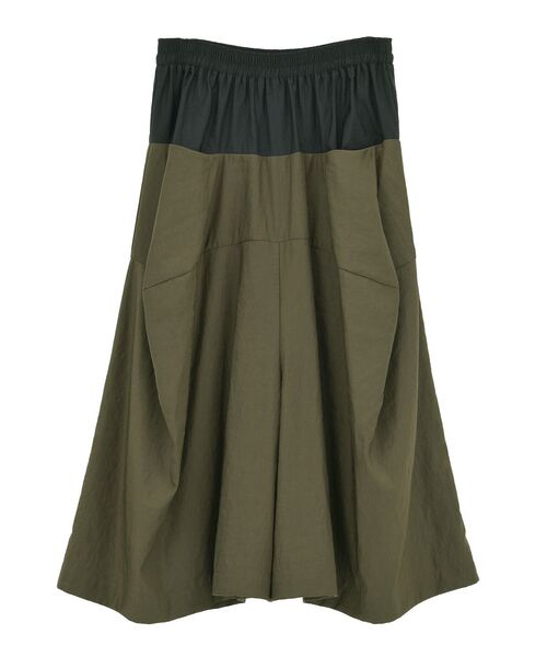 Editt by YECCA VECCA（エディットバイイェッカヴェッカ）の「コクーンデザインワイドパンツ（その他パンツ・レディース・ブラック/カーキ・FREE）」の5枚目の写真