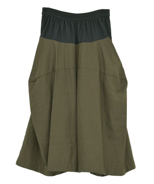 Editt by YECCA VECCA（エディットバイイェッカヴェッカ）の「コクーンデザインワイドパンツ（その他パンツ・レディース・ブラック/カーキ・FREE）」の6枚目の写真