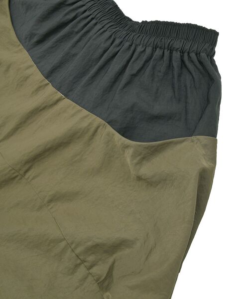 Editt by YECCA VECCA（エディットバイイェッカヴェッカ）の「コクーンデザインワイドパンツ（その他パンツ・レディース・ブラック/カーキ・FREE）」の10枚目の写真