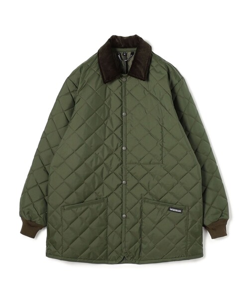 LAVENHAM(ラベンハム)の「【別注】LAVENHAM ARCHIVE RAYDON ナイロン キルティングブルゾン(ブルゾン・メンズ・ボルドー/グリーン/ブラック/グレー・L/M)」の3枚目の写真