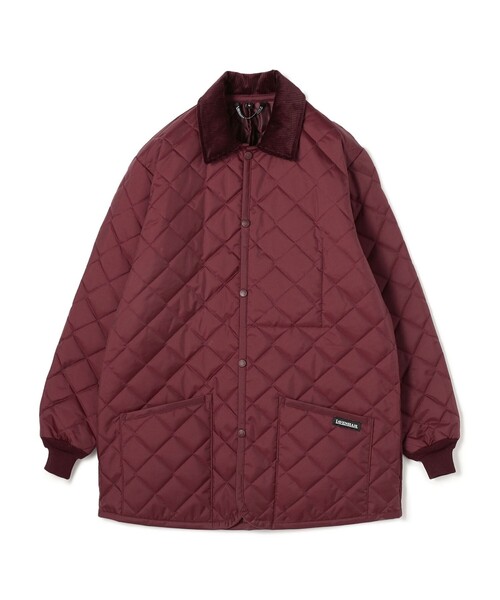 LAVENHAM(ラベンハム)の「【別注】LAVENHAM ARCHIVE RAYDON ナイロン キルティングブルゾン(ブルゾン・メンズ・ボルドー/グリーン/ブラック/グレー・L/M)」の4枚目の写真