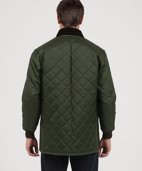 LAVENHAM(ラベンハム)の「【別注】LAVENHAM ARCHIVE RAYDON ナイロン キルティングブルゾン(ブルゾン・メンズ・ボルドー/グリーン/ブラック/グレー・L/M)」の8枚目の写真