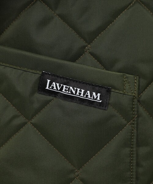 LAVENHAM(ラベンハム)の「【別注】LAVENHAM ARCHIVE RAYDON ナイロン キルティングブルゾン(ブルゾン・メンズ・ボルドー/グリーン/ブラック/グレー・L/M)」の14枚目の写真