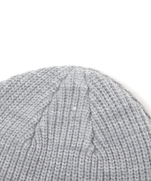 LAKOLE（ラコレ）の「ロゴ刺繍ニットワッチ / 606130（ニットキャップ/ビーニー・メンズ・ブラック/ダークオリーブ/ブラウン/ライトグレー・9）」の10枚目の写真