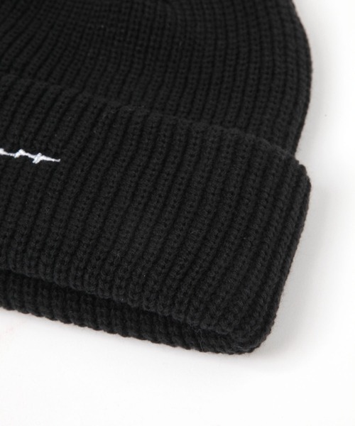 LAKOLE（ラコレ）の「ロゴ刺繍ニットワッチ / 606130（ニットキャップ/ビーニー・メンズ・ブラック/ダークオリーブ/ブラウン/ライトグレー・9）」の13枚目の写真